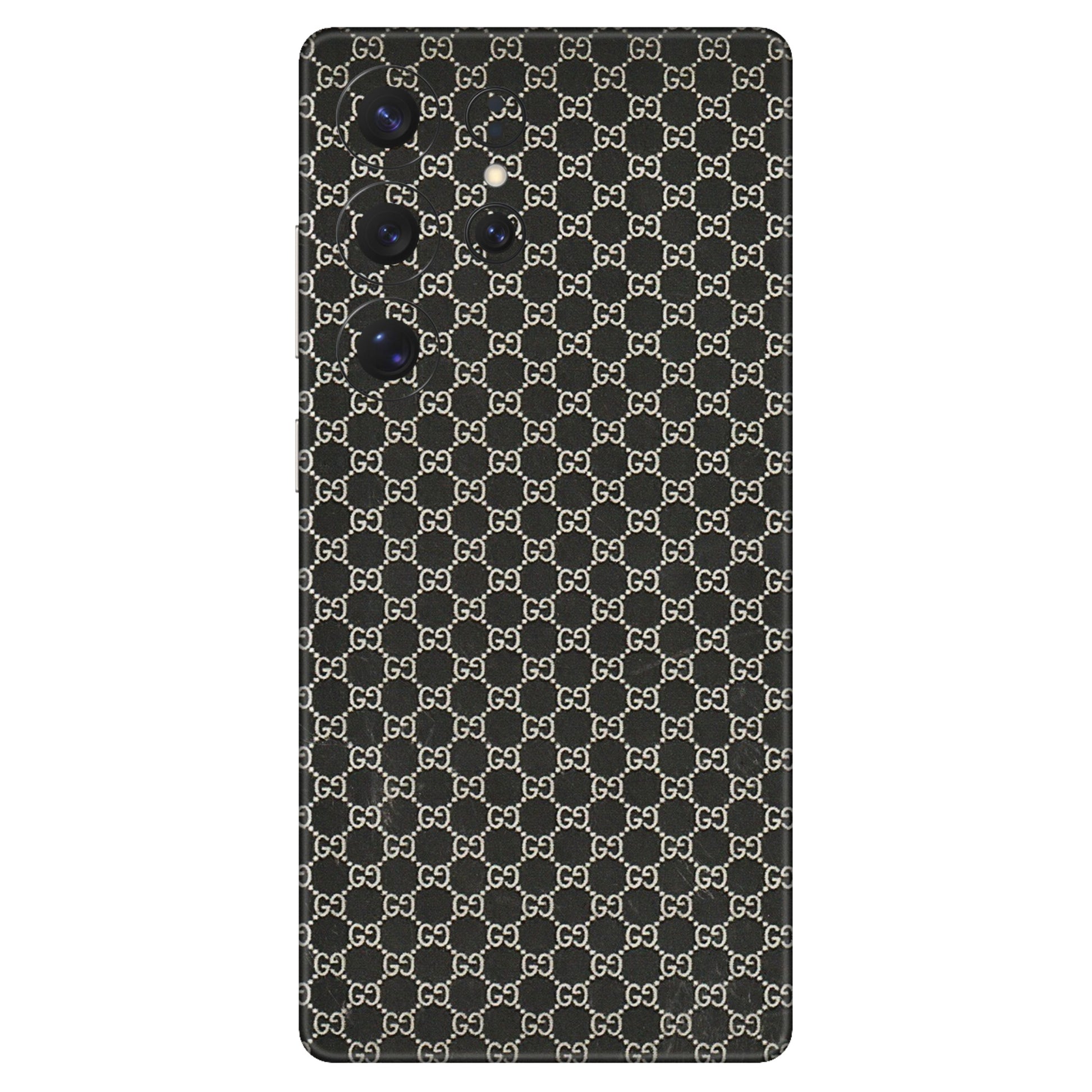 Samsung A/S Series Phone Skins (All Models) - Black G Print - 3D Embossed Finish (L-109) Samsung Galaxy S25 Ultra (5G)