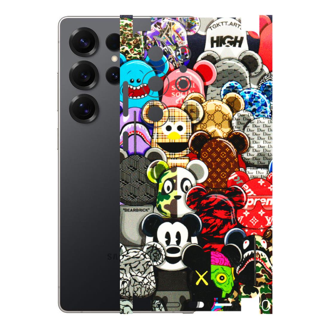 Samsung A/S Series Phone Skins (All Models) - More Mickey Mouses - 3D Embossed Finish (L-118) Samsung Galaxy S25 Ultra (5G)
