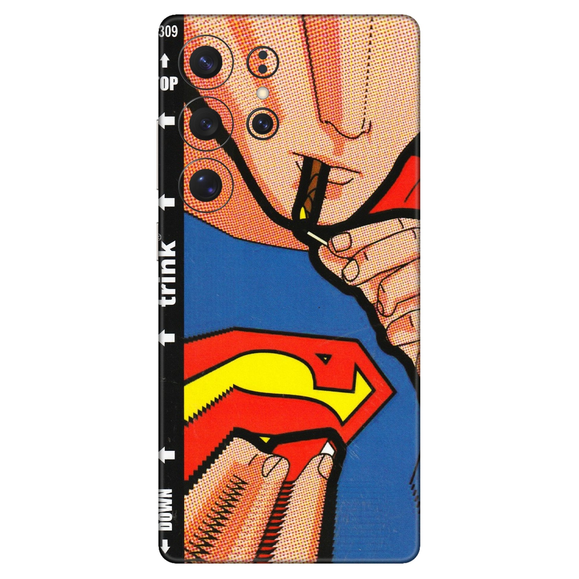 Samsung A/S Series Phone Skins (All Models) - Superman Sutta - 3D Embossed Finish (L-130) Samsung Galaxy S25 Ultra (5G)
