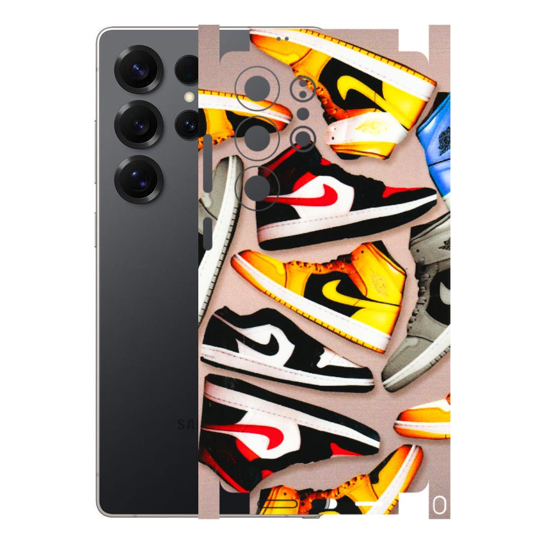 Samsung A/S Series Phone Skins (All Models) - Sneaker Lover - 3D Embossed Finish (L-135) Samsung Galaxy S25 Ultra (5G)