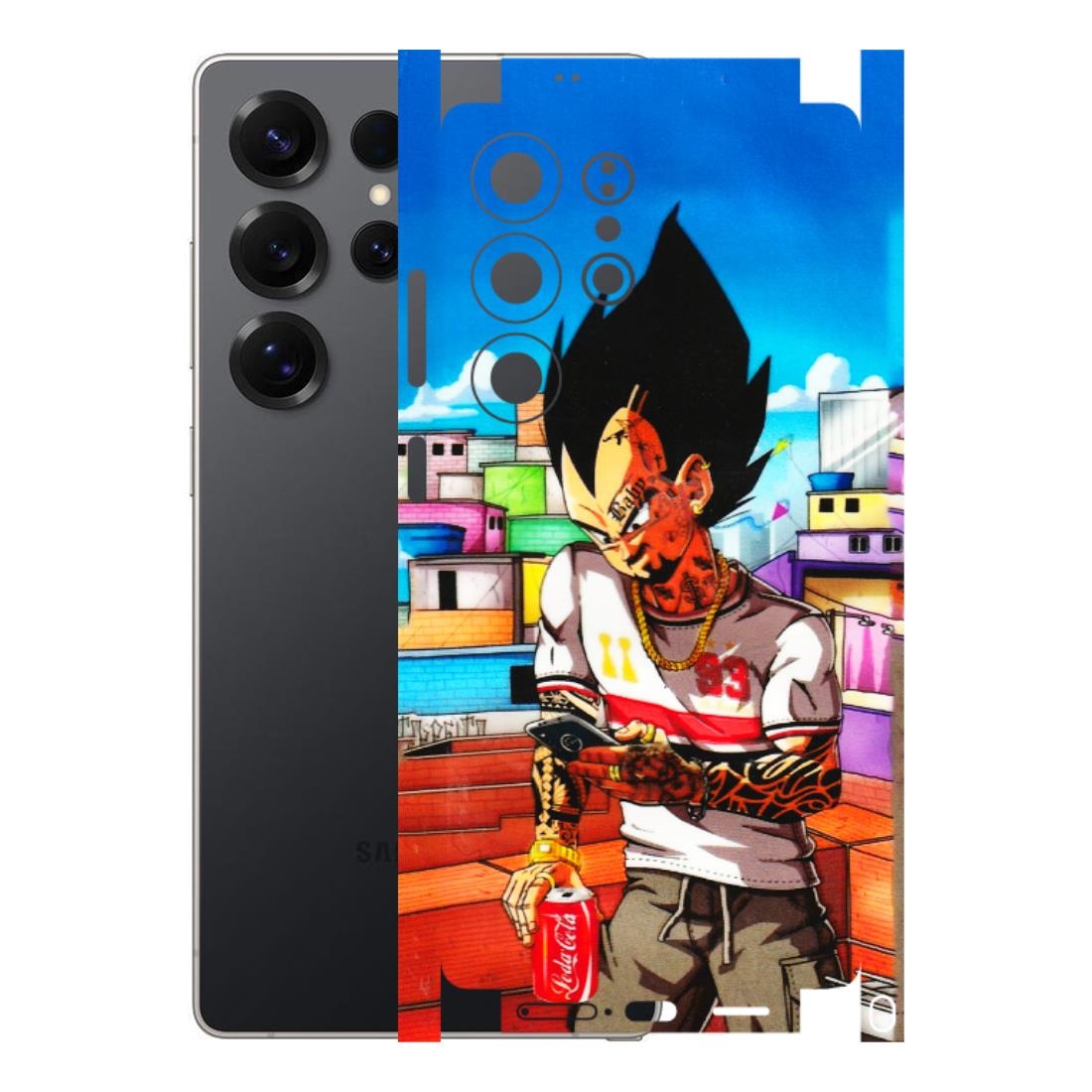 Samsung A/S Series Phone Skins (All Models) - Vegeta - 3D Embossed Finish (L-136) Samsung Galaxy S25 Ultra (5G)
