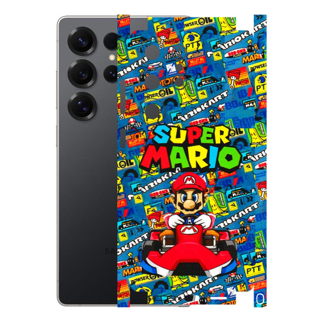 Samsung A/S Series Phone Skins (All Models) - Super Mario Kart - 3D Embossed Finish (L-140) Samsung Galaxy S25 Ultra (5G)