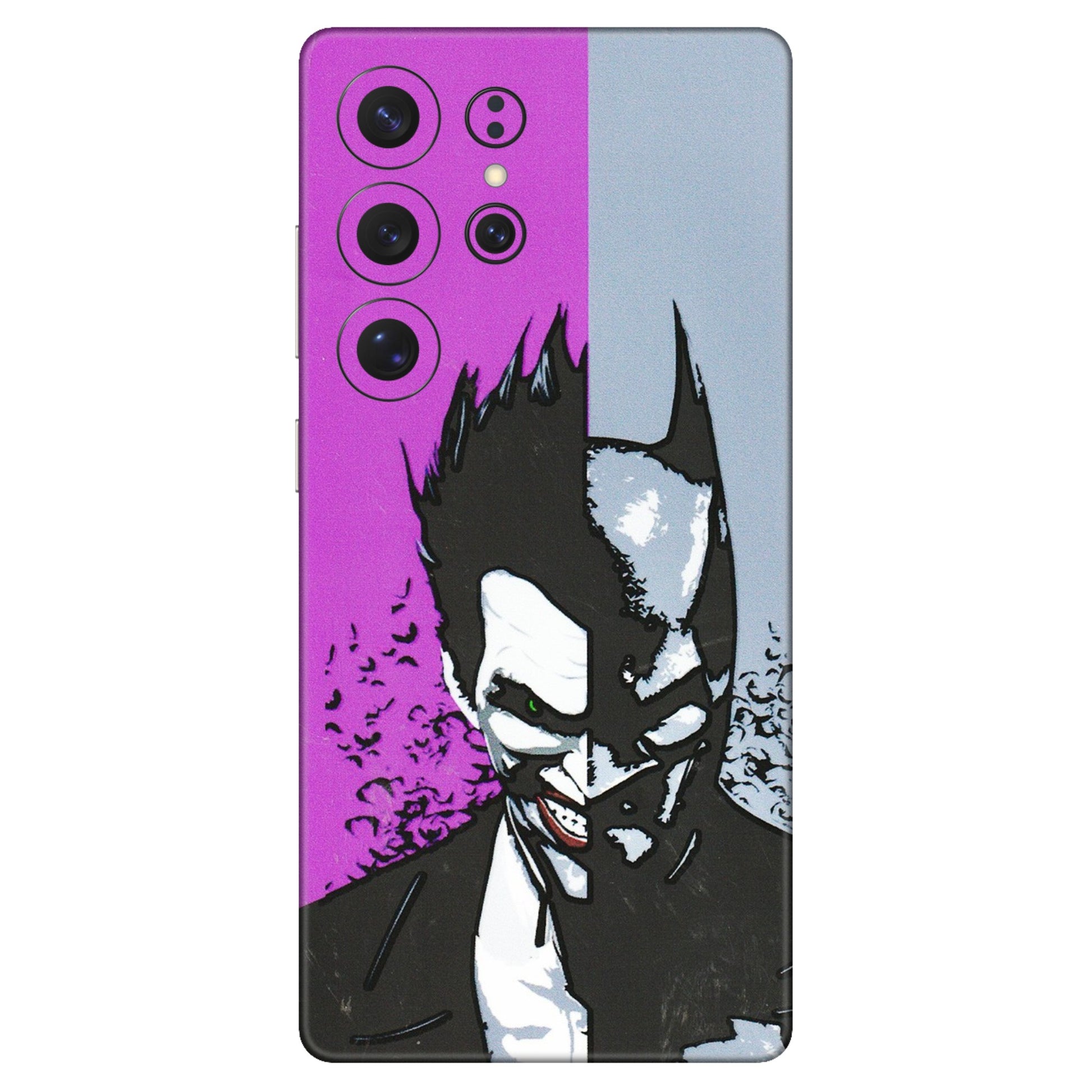 Samsung A/S Series Phone Skins (All Models) - Batman & Joker - 3D Embossed Finish (L-143) Samsung Galaxy S25 Ultra (5G)
