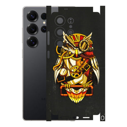 Samsung A/S Series Phone Skins (All Models) - Classy Smart Owl - 3D Embossed Finish (L-144) Samsung Galaxy S25 Ultra (5G)