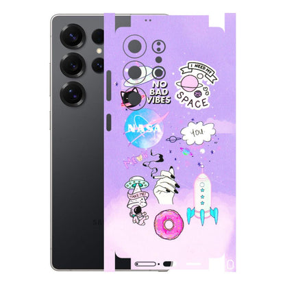 Samsung A/S Series Phone Skins (All Models) - I Need My Nasa Skin - 3D Embossed Finish (L-149) Samsung Galaxy S25 Ultra (5G)