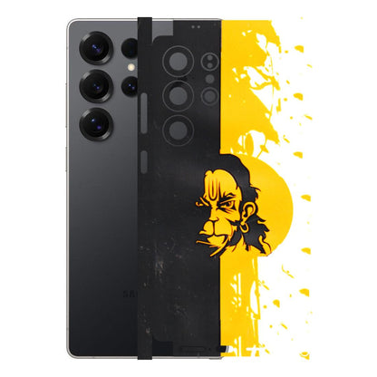 Samsung A/S Series Phone Skins (All Models) - Bajrangbali - 3D Embossed Finish (L-151) Samsung Galaxy S25 Ultra (5G)