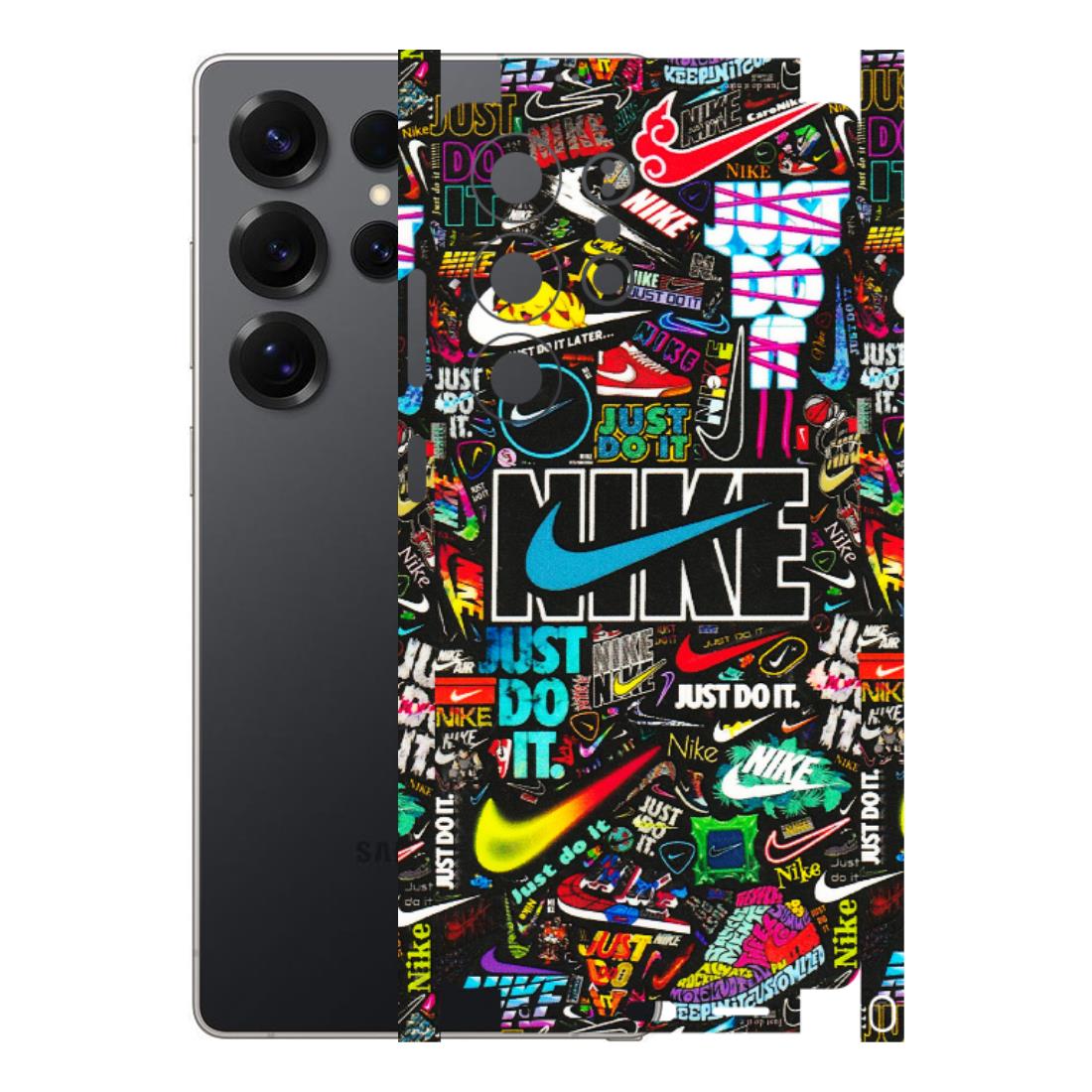 Samsung A/S Series Phone Skins (All Models) - Just Do It Doodles - 3D Embossed Finish (L-166) Samsung Galaxy S25 Ultra (5G)