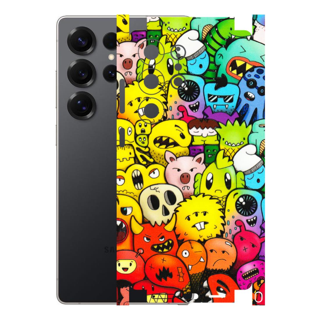 Samsung A/S Series Phone Skins (All Models) - Angry Funkies - 3D Embossed Finish (L-169) Samsung Galaxy S25 Ultra (5G)