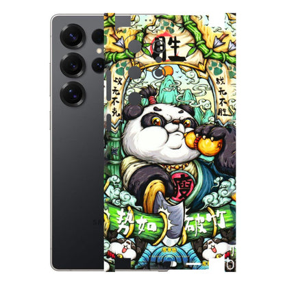 Samsung A/S Series Phone Skins (All Models) - Royal Rich Panda - 3D Embossed Finish (L-170) Samsung Galaxy S25 Ultra (5G)