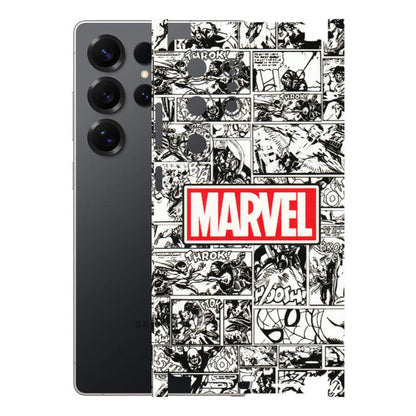 Samsung A/S Series Phone Skins (All Models) - Marvel Comic - 3D Embossed Finish (L-171) Samsung Galaxy S25 Ultra (5G)