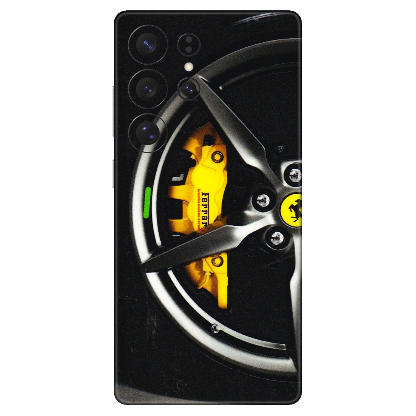 Samsung A/S Series Phone Skins (All Models) - Ferrari Wheel Alloy - 3D Embossed Finish (L-173) Samsung Galaxy S25 Ultra (5G)