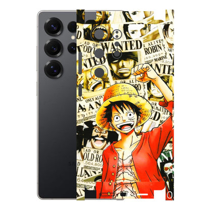 Samsung A/S Series Phone Skins (All Models) - Luffy Anime - 3D Embossed Finish (L-177) Samsung Galaxy S25 Ultra (5G)