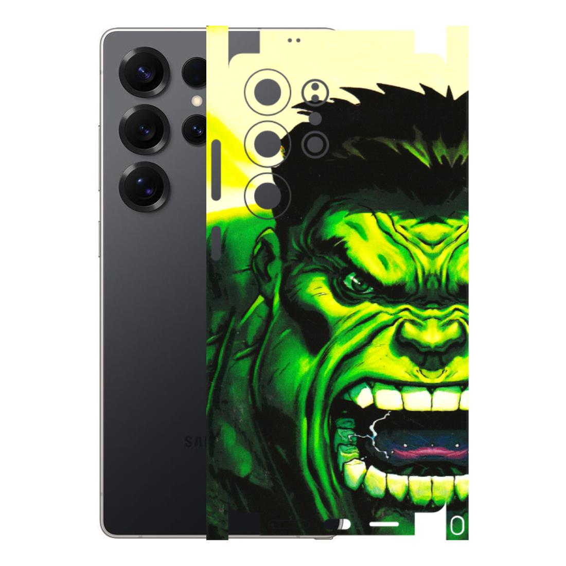Samsung A/S Series Phone Skins (All Models) - Hulk - 3D Embossed Finish (L-180) Samsung Galaxy S25 Ultra (5G)