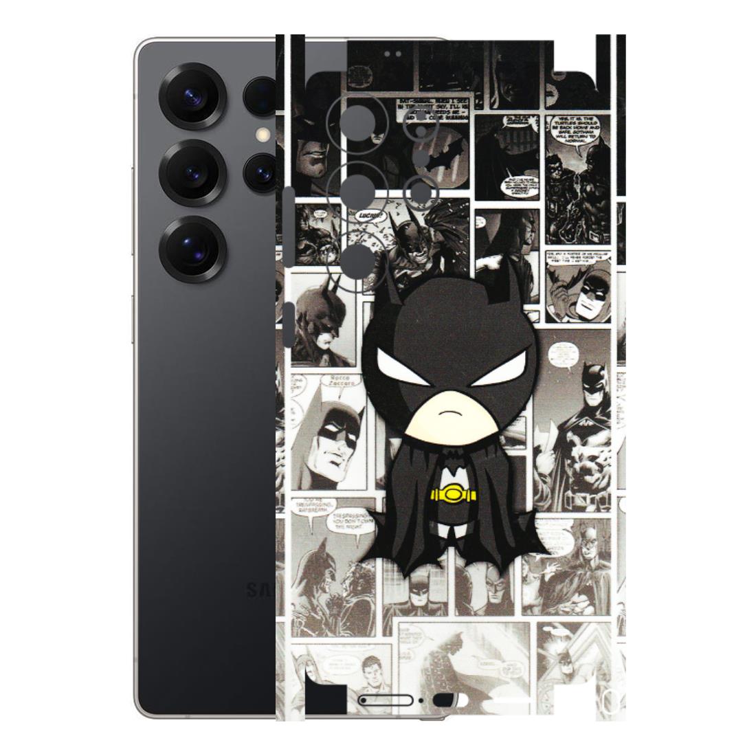 Samsung A/S Series Phone Skins (All Models) - Toon Batman - 3D Embossed Finish (L-182) Samsung Galaxy S25 Ultra (5G)