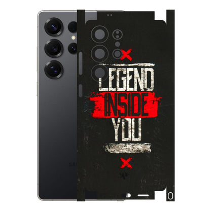 Samsung A/S Series Phone Skins (All Models) - Legend Inside You - 3D Embossed Finish (L-186) Samsung Galaxy S25 Ultra (5G)