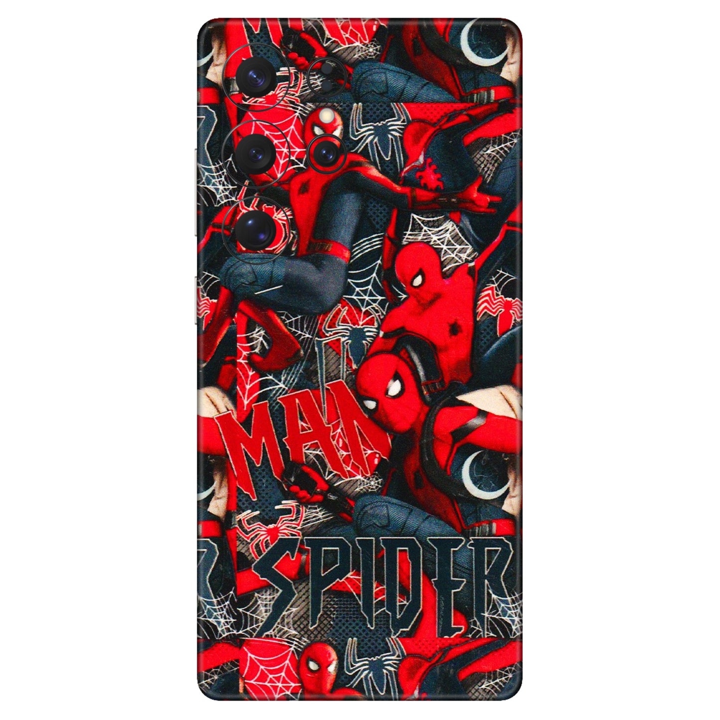 Samsung A/S Series Phone Skins (All Models) - SpiderMan Cool - 3D Embossed Finish (L-188) Samsung Galaxy S25 Ultra (5G)