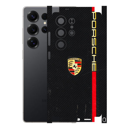 Samsung A/S Series Phone Skins (All Models) - Premium Porsche - 3D Embossed Finish (L-225) Samsung Galaxy S25 Ultra (5G)