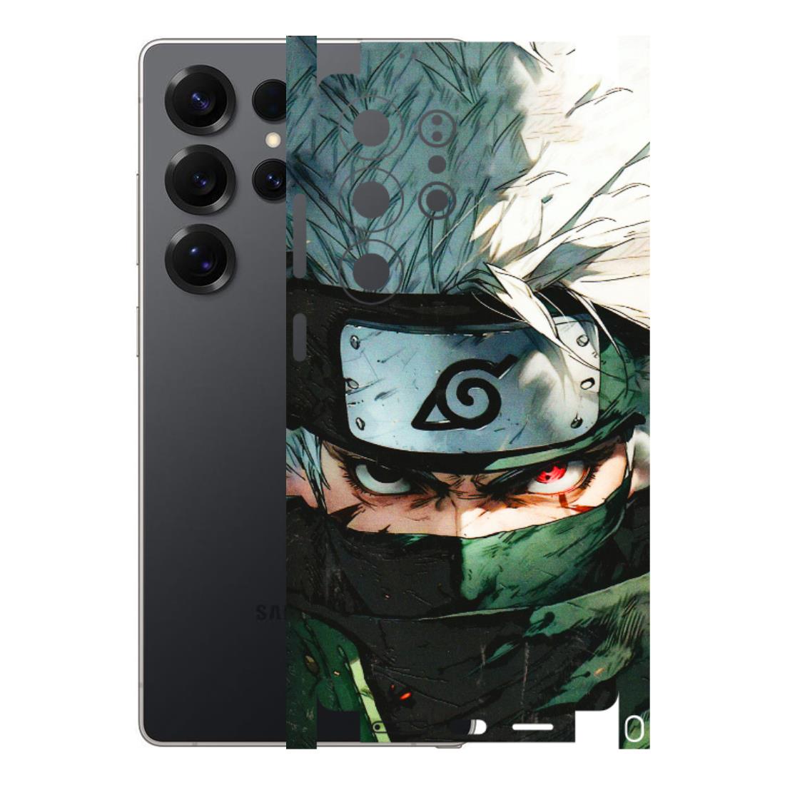 Samsung A/S Series Phone Skins (All Models) - Kakashi Red Eye Focus - 3D Embossed Finish (L-227) Samsung Galaxy S25 Ultra (5G)