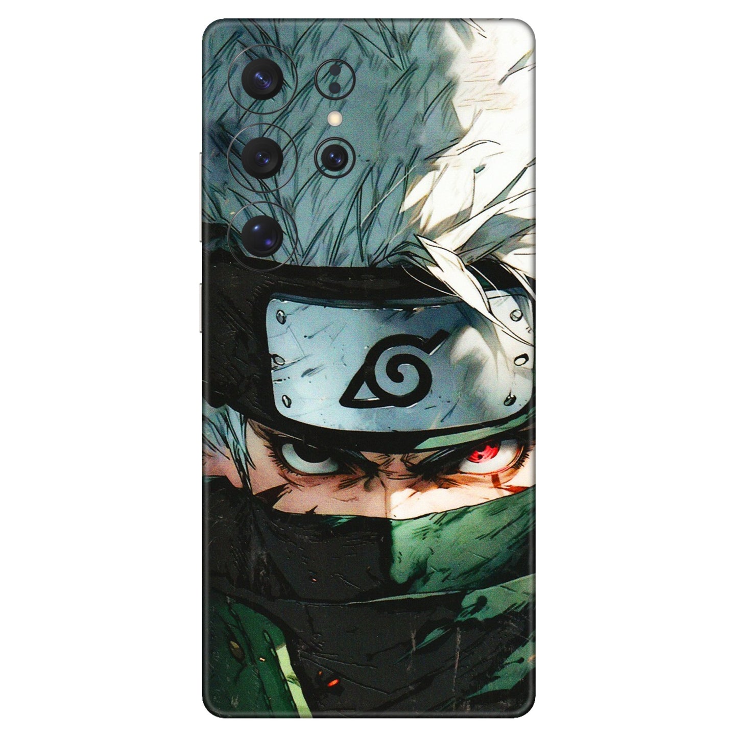 Samsung A/S Series Phone Skins (All Models) - Kakashi Red Eye Focus - 3D Embossed Finish (L-227) Samsung Galaxy S25 Ultra (5G)