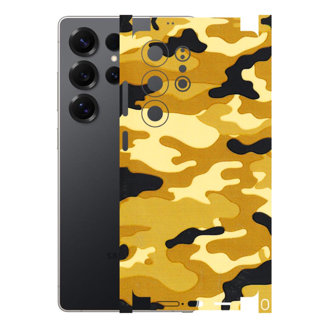 Samsung A/S Series Phone Skins (All Models) - Indian Camo - 3D Embossed Finish (L-228) Samsung Galaxy S25 Ultra (5G)