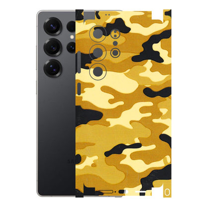 Samsung A/S Series Phone Skins (All Models) - Indian Camo - 3D Embossed Finish (L-228) Samsung Galaxy S25 Ultra (5G)