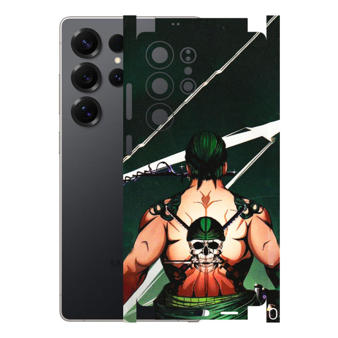 Samsung A/S Series Phone Skins (All Models) - Zoro Anime - 3D Embossed Finish (L-23) Samsung Galaxy S25 Ultra (5G)