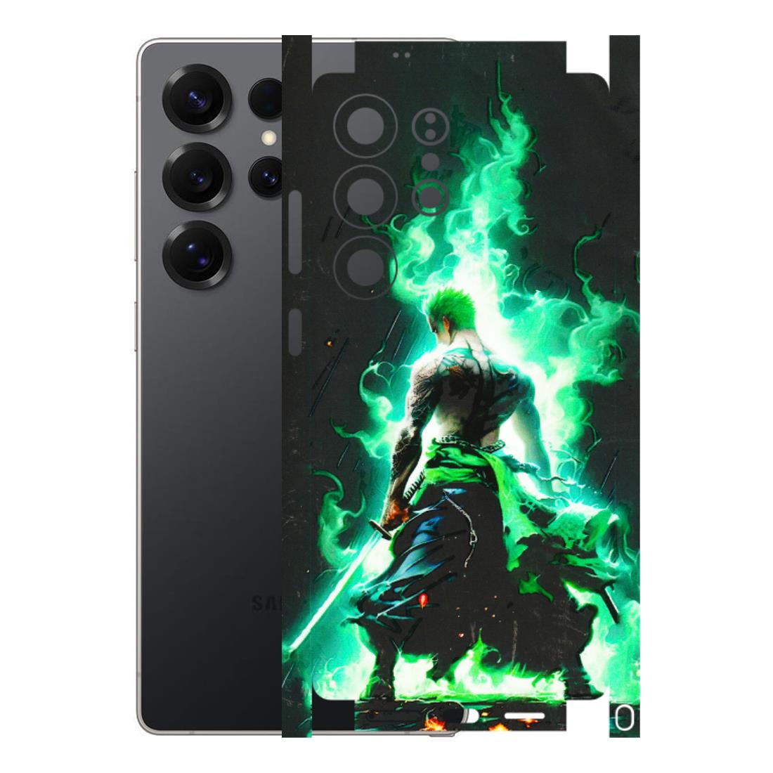 Samsung A/S Series Phone Skins (All Models) - Zoro Sword - 3D Embossed Finish (L-241) Samsung Galaxy S25 Ultra (5G)