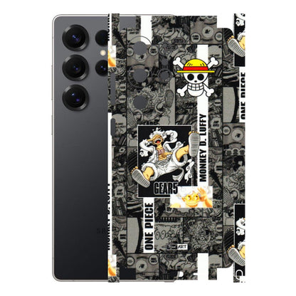 Samsung A/S Series Phone Skins (All Models) - Cuffy Anime MonkeyCamic - 3D Embossed Finish (L-242) Samsung Galaxy S25 Ultra (5G)