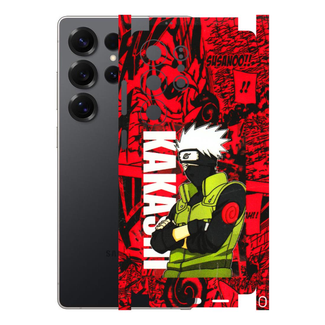 Samsung A/S Series Phone Skins (All Models) - Kakashi Red Anime - 3D Embossed Finish (L-251) Samsung Galaxy S25 Ultra (5G)