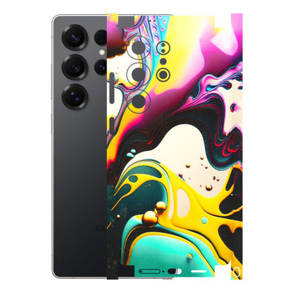 Samsung A/S Series Phone Skins (All Models) - Multicolor Abstract pattern - 3D Embossed Finish (L-254) Samsung Galaxy S25 Ultra (5G)