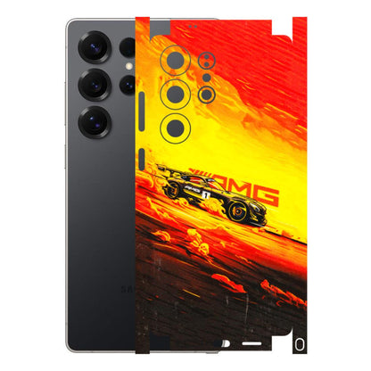 Samsung A/S Series Phone Skins (All Models) - AMG Car Speed Cover - 3D Embossed Finish (L-256) Samsung Galaxy S25 Ultra (5G)