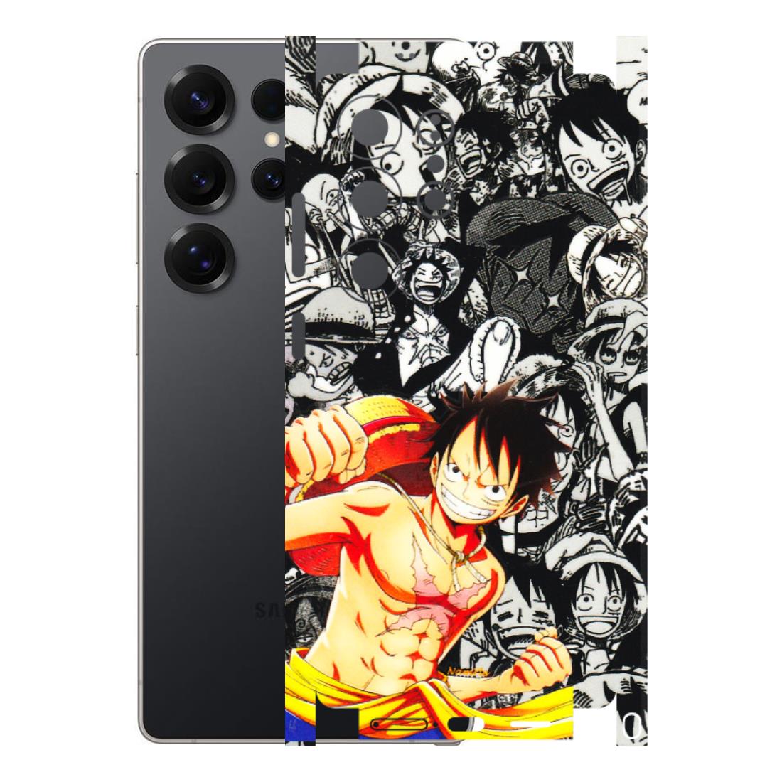 Samsung A/S Series Phone Skins (All Models) - Anime Comics Games Doodles - 3D Embossed Finish (L-27) Samsung Galaxy S25 Ultra (5G)