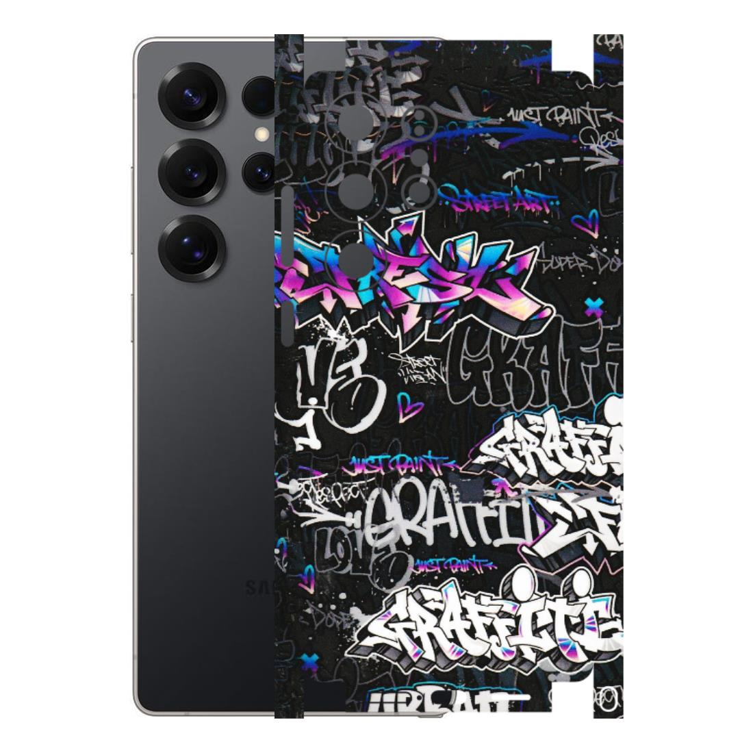 Samsung A/S Series Phone Skins (All Models) - Graffiti Killer - 3D Embossed Finish (L-274) Samsung Galaxy S25 Ultra (5G)