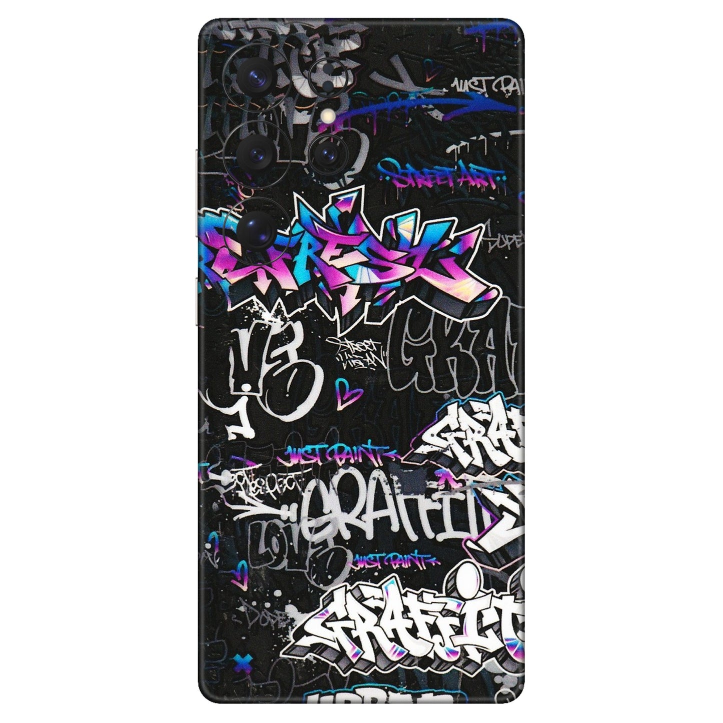 Samsung A/S Series Phone Skins (All Models) - Graffiti Killer - 3D Embossed Finish (L-274) Samsung Galaxy S25 Ultra (5G)