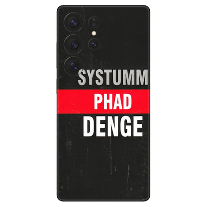 Samsung A/S Series Phone Skins (All Models) - Systumm Phad Denge - 3D Embossed Finish (L-278) Samsung Galaxy S25 Ultra (5G)