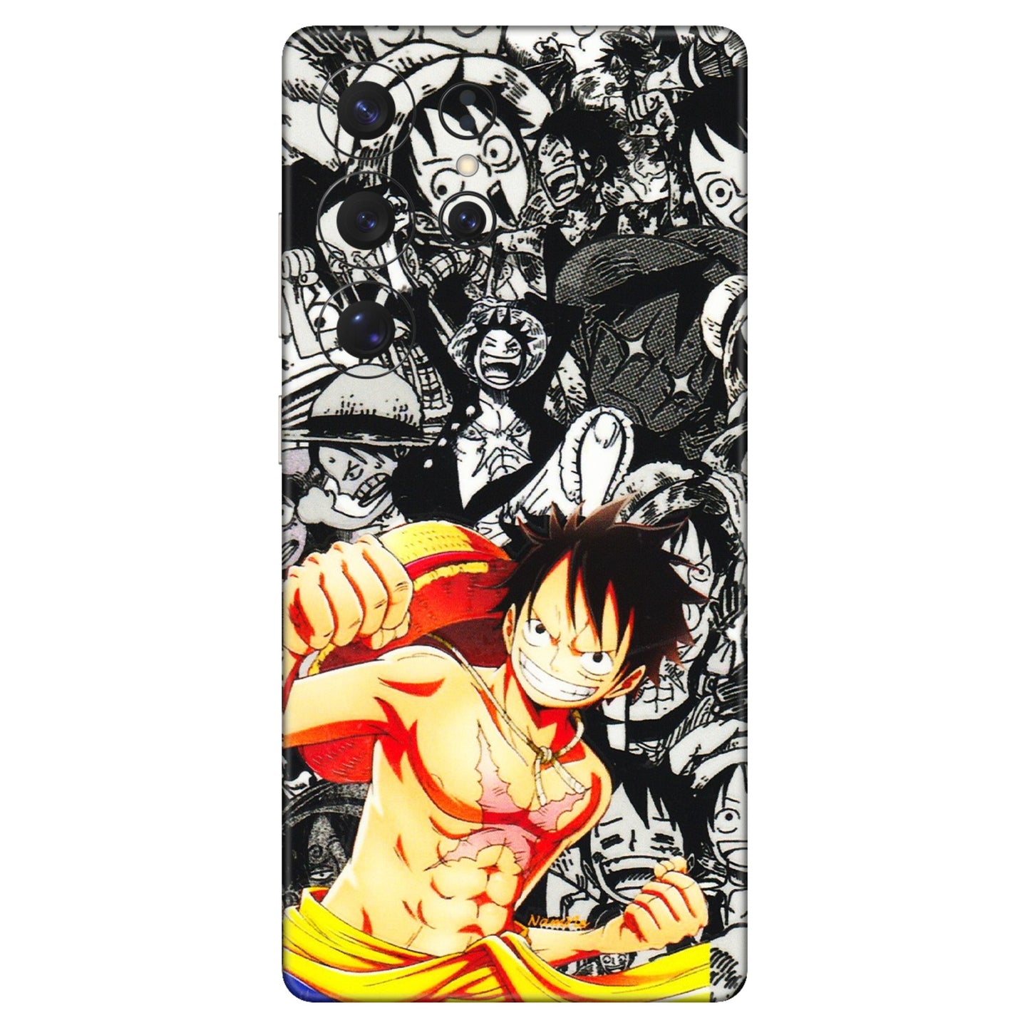Samsung A/S Series Phone Skins (All Models) - Anime Comics Games Doodles - 3D Embossed Finish (L-27) Samsung Galaxy S25 Ultra (5G)