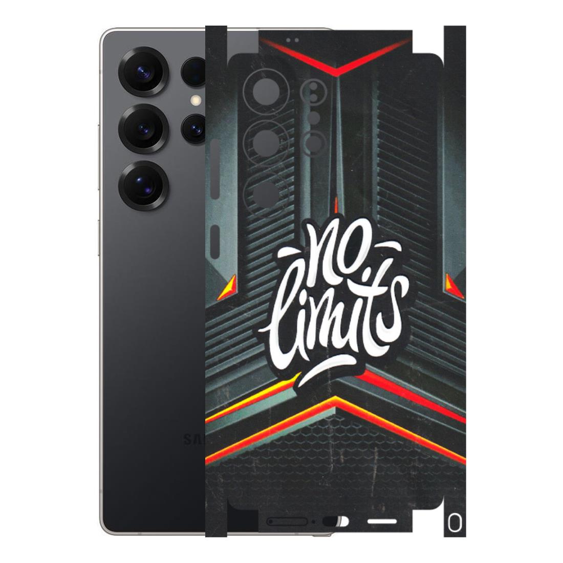 Samsung A/S Series Phone Skins (All Models) - No Limits - 3D Embossed Finish (L-286) Samsung Galaxy S25 Ultra (5G)