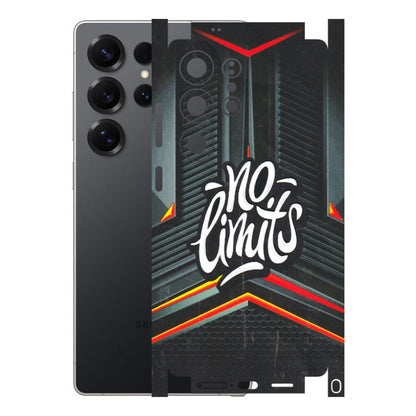 Samsung A/S Series Phone Skins (All Models) - No Limits - 3D Embossed Finish (L-286) Samsung Galaxy S25 Ultra (5G)