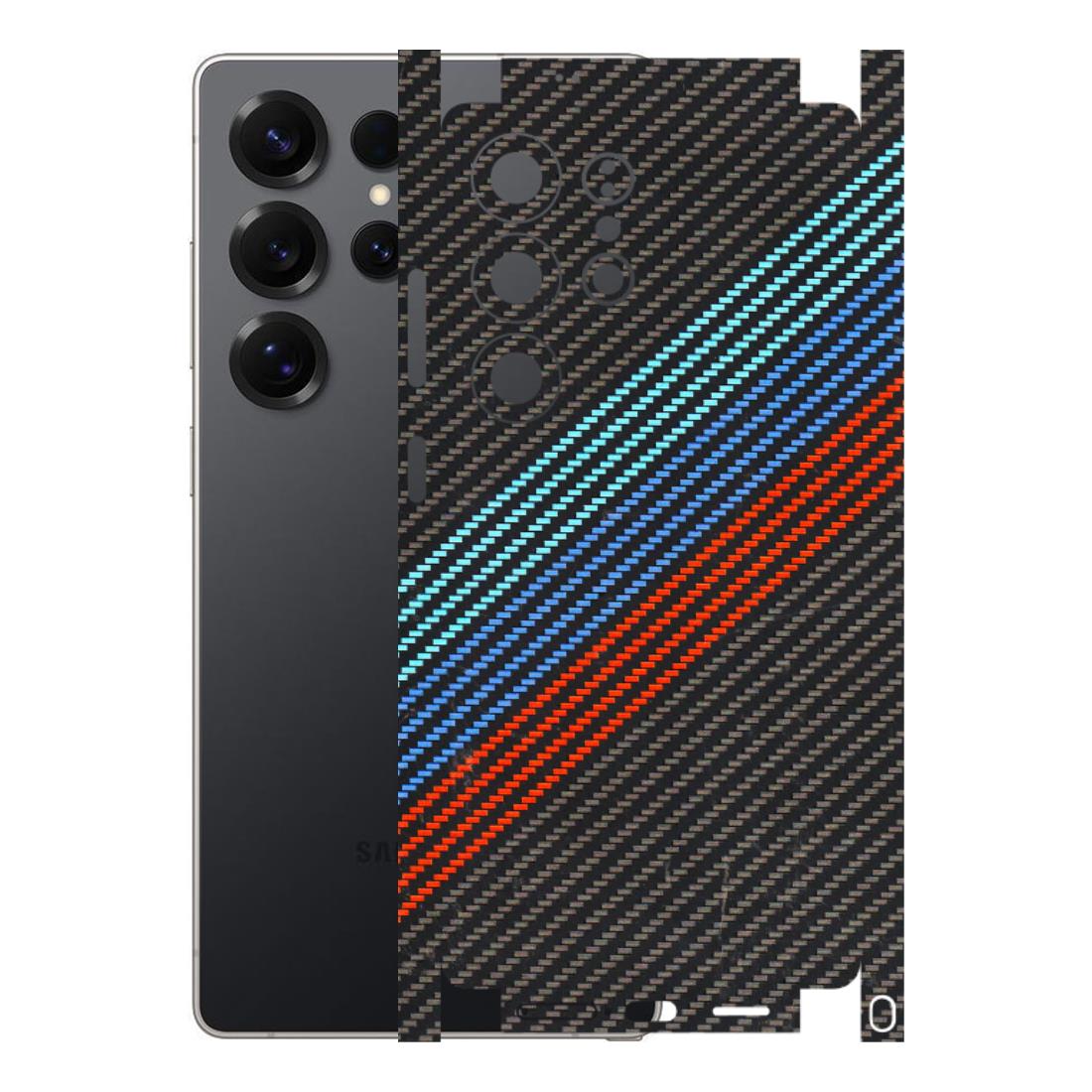 Samsung A/S Series Phone Skins (All Models) - Carbon BM - 3D Embossed Finish (L-302) Samsung Galaxy S25 Ultra (5G)