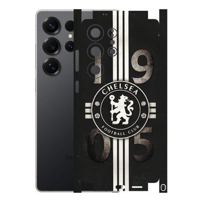 Samsung A/S Series Phone Skins (All Models) - Chelsea Fan Club - 3D Embossed Finish (L-36) Samsung Galaxy S25 Ultra (5G)