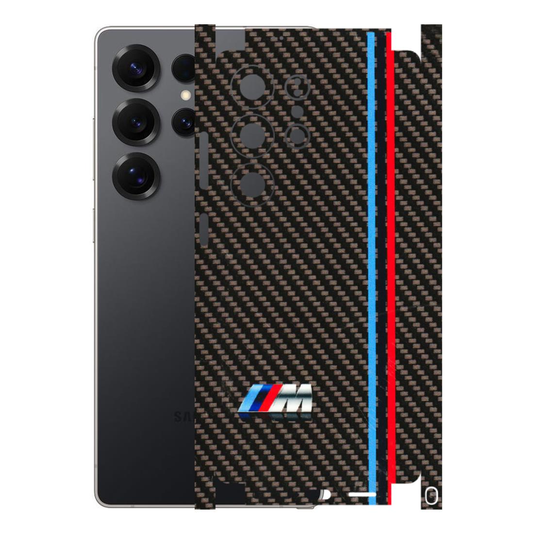 Samsung A/S Series Phone Skins (All Models) - BM Carbon Fiber Feels - 3D Embossed Finish (L-38) Samsung Galaxy S25 Ultra (5G)