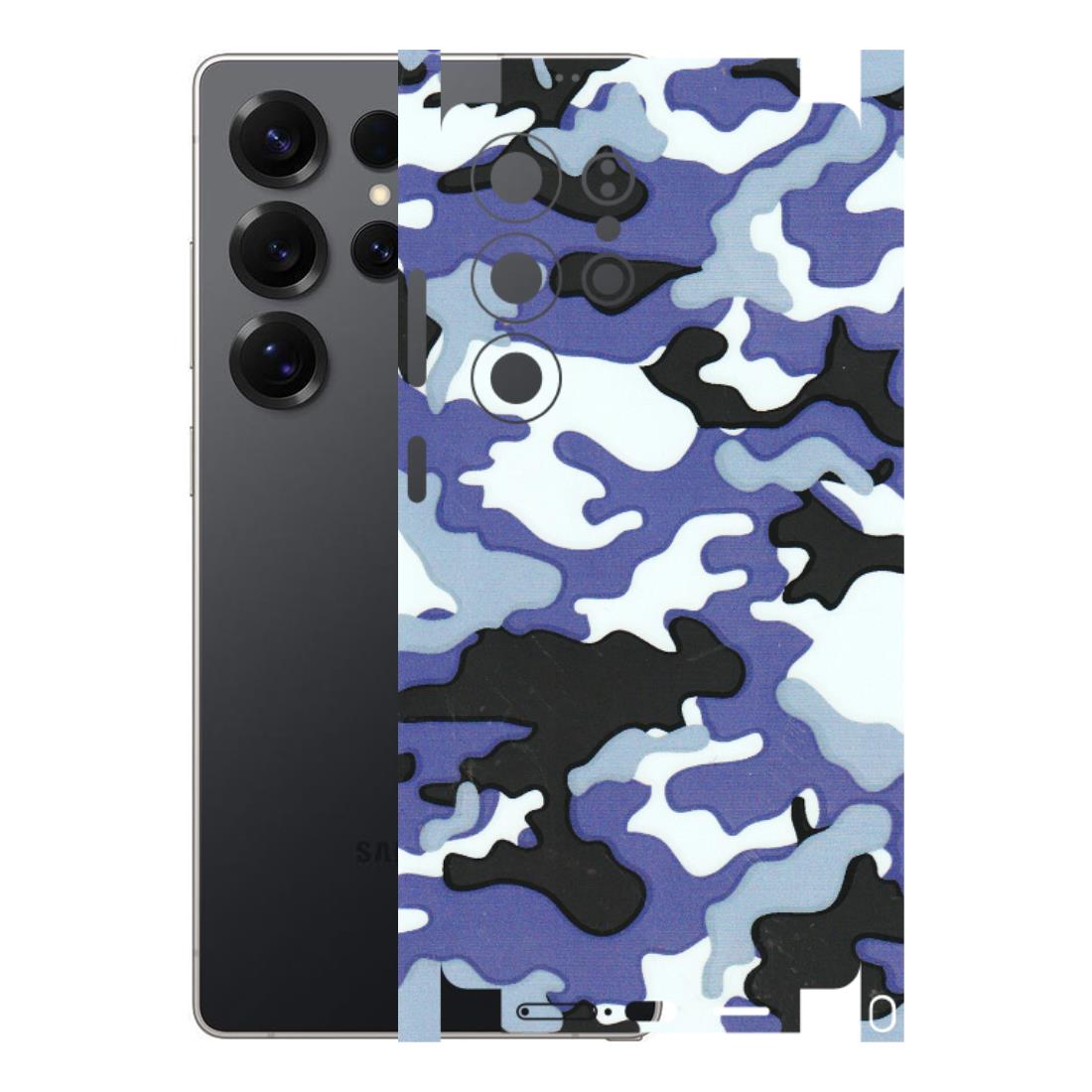 Samsung A/S Series Phone Skins (All Models) - Powerfull Military Camoflauge - 3D Embossed Finish (L-49) Samsung Galaxy S25 Ultra (5G)
