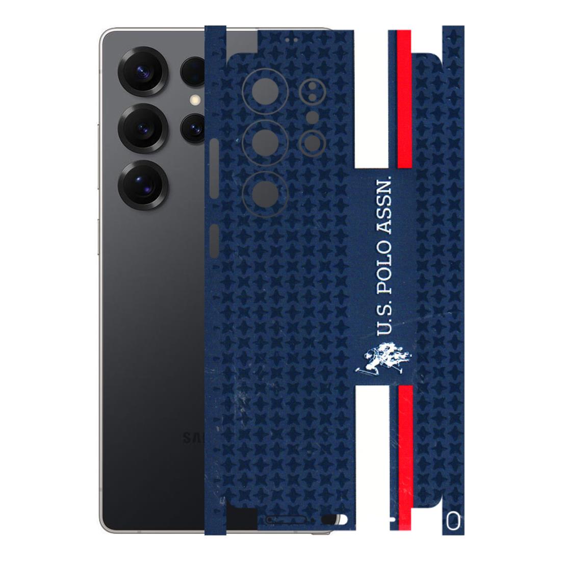 Samsung A/S Series Phone Skins (All Models) - US POLO Designer Brand - 3D Embossed Finish (L-65) Samsung Galaxy S25 Ultra (5G)