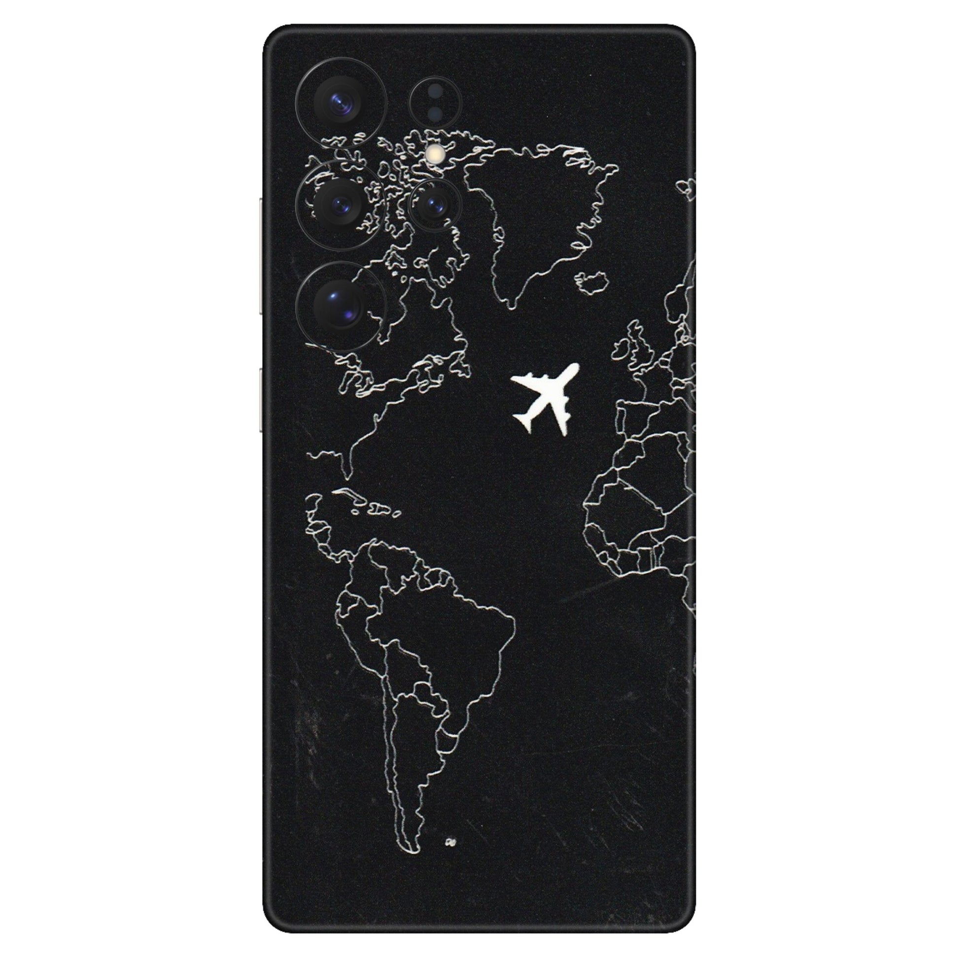 Samsung A/S Series Phone Skins (All Models) - Never Ending Travel - 3D Embossed Finish (L-79) Samsung Galaxy S25 Ultra (5G)