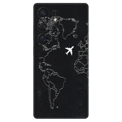 Samsung A/S Series Phone Skins (All Models) - Never Ending Travel - 3D Embossed Finish (L-79) Samsung Galaxy S25 Ultra (5G)
