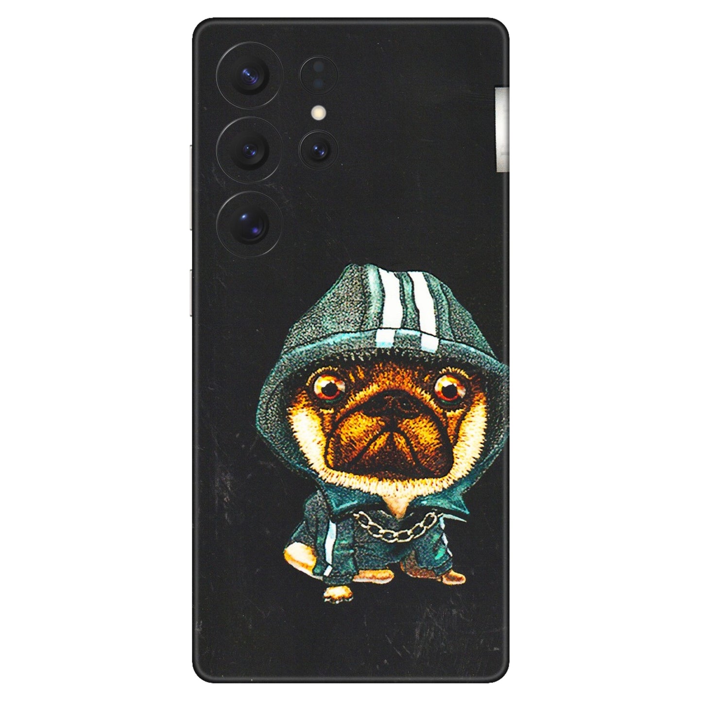 Samsung A/S Series Phone Skins (All Models) - Puppy N Hoodie - 3D Embossed Finish (L-90) Samsung Galaxy S25 Ultra (5G)