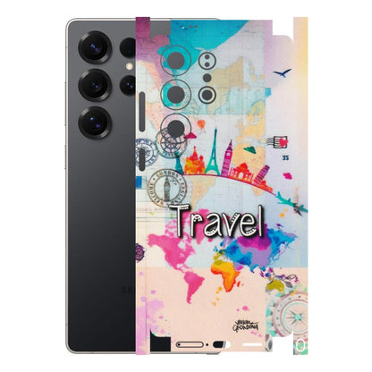 Samsung A/S Series Phone Skins (All Models) - Travel The Wonders - Matte Finish (M-108) Samsung Galaxy S25 Ultra (5G)