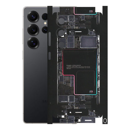 Samsung A/S Series Phone Skins (All Models) - Motherboard Circuit Layout - Matte Finish (M-117) Samsung Galaxy S25 Ultra (5G)