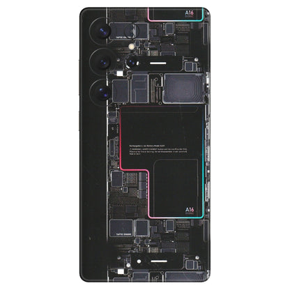 Samsung A/S Series Phone Skins (All Models) - Motherboard Circuit Layout - Matte Finish (M-117) Samsung Galaxy S25 Ultra (5G)