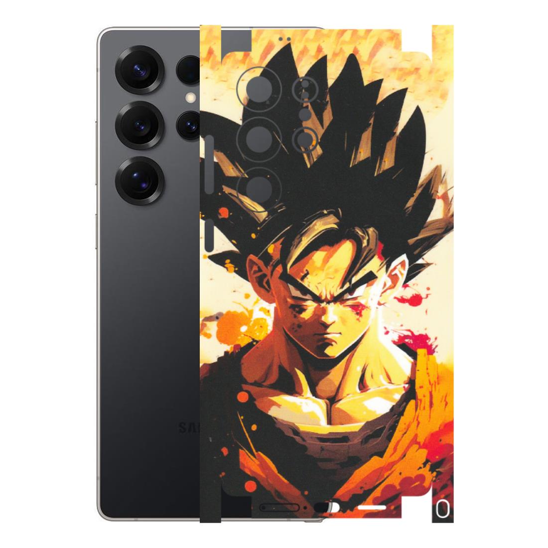 Samsung A/S Series Phone Skins (All Models) - Angry Goku - Matte Finish (M-12) Samsung Galaxy S25 Ultra (5G)